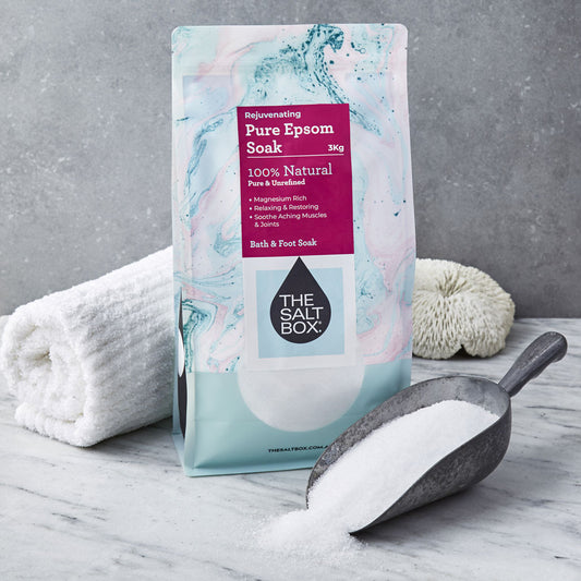 Natural Epsom Salts 3kg - Bittersalz - Food Grade