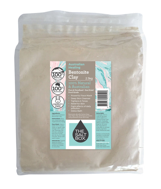 Bentonite Clay 2.5kg Bag